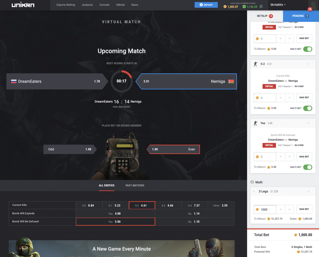 Unikrn launches live betting platforms for streamers and CS:GO