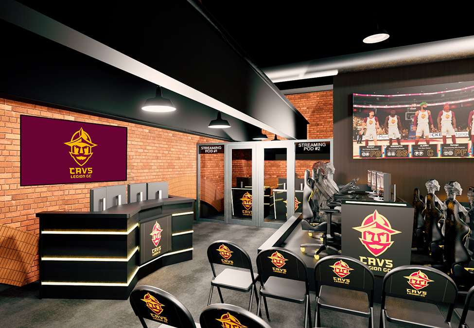 Cavs Legion GC Esports Center Render 1