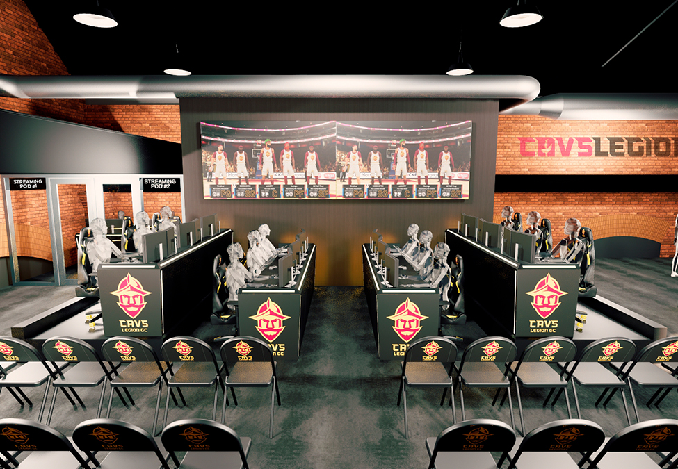 Cavs Legion GC Esports Center Render 2