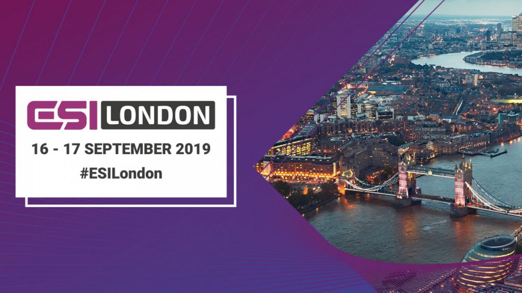 A look at the ESI London agenda: four tracks, 100 speakers
