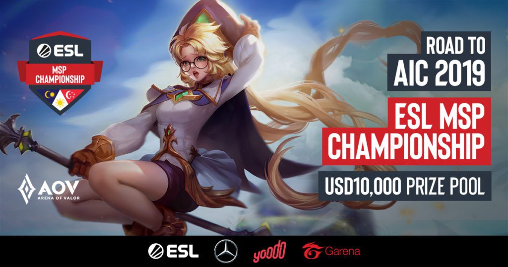 ESL introduces the MSP Championship for Arena of Valor