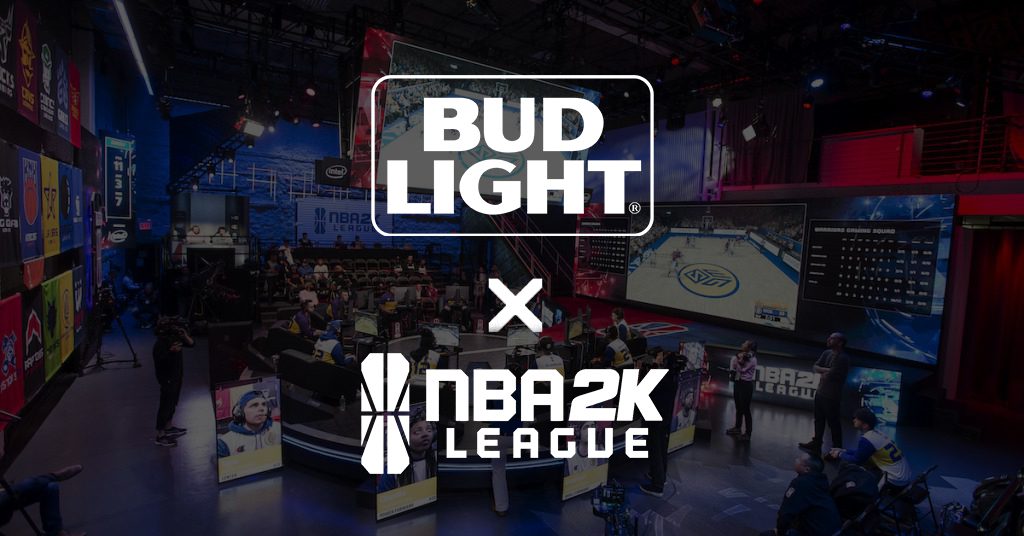Bud Light branded official beer partner of NBA 2K League