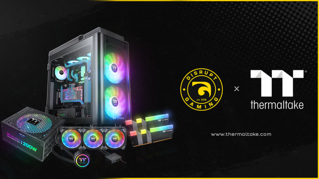 Disrupt Gaming lands partnership with Thermaltake