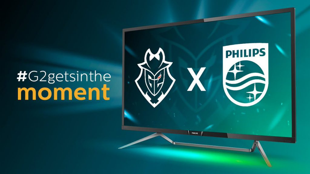 G2 Esports welcomes partnership with Philips Monitors