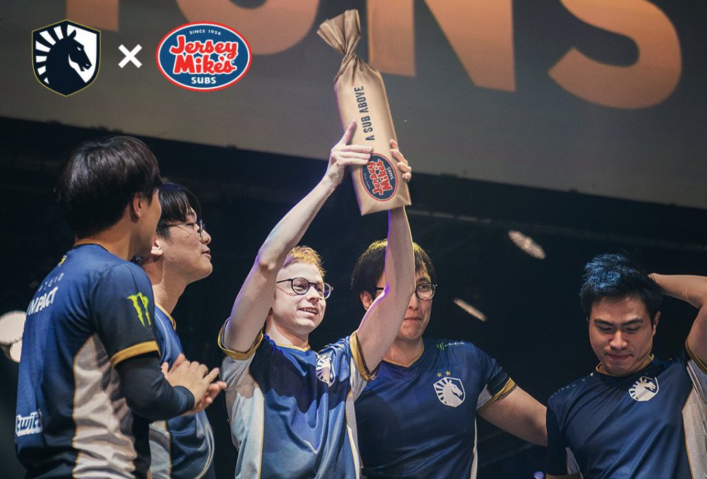 Team Liquid extends Jersey Mike’s sponsorship through 2022
