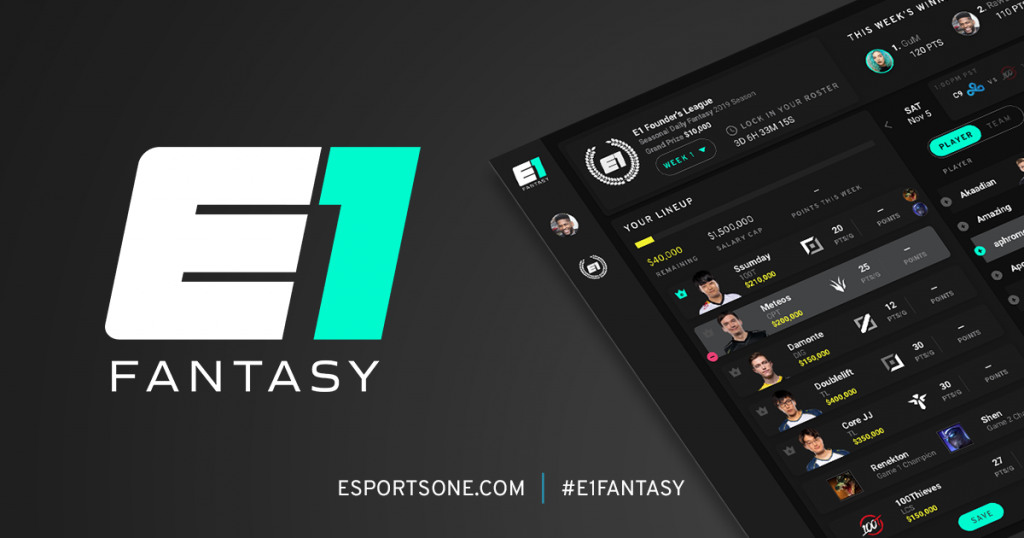 Esports One to launch fantasy platform E1 Fantasy
