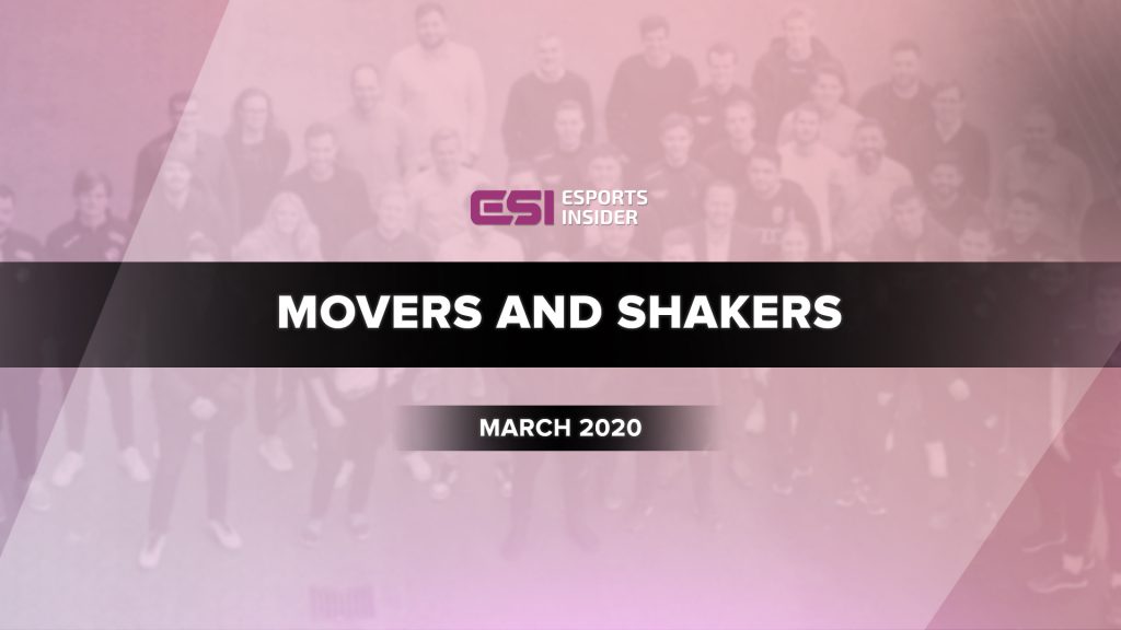 Movers and Shakers March 2020