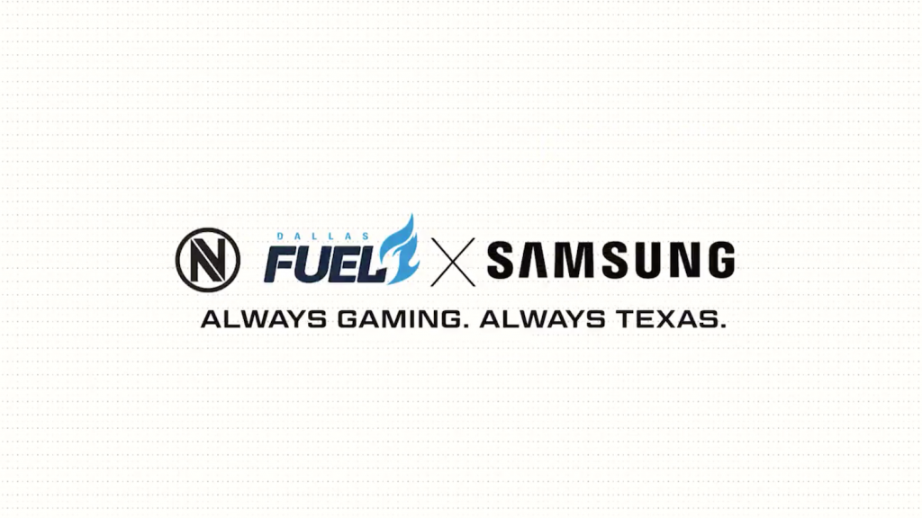 Samsung sponsors Team Envy and Dallas Fuel
