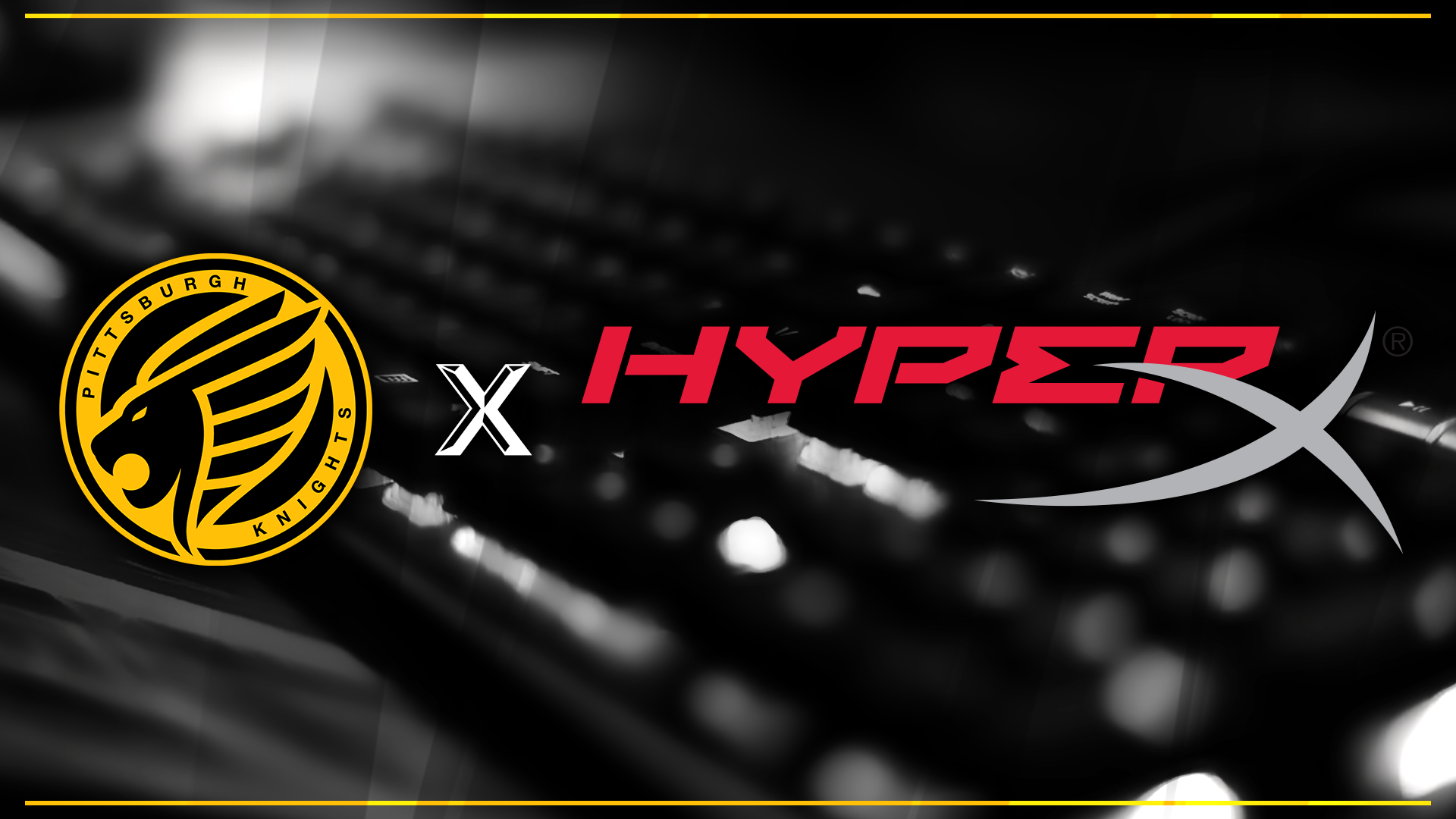 Pittsburgh Knights continues partnership with HyperX HyperX x Pitsburgh Knights