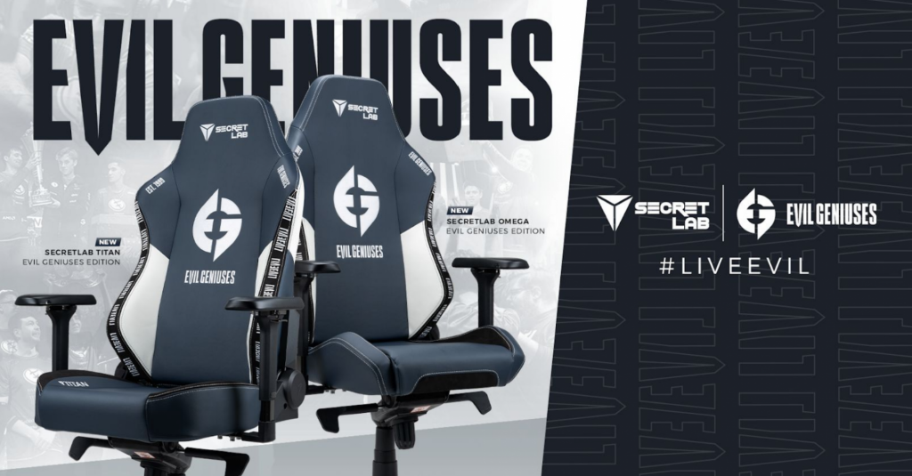 Evil Geniuses and Secretlab get cosy in seating alliance