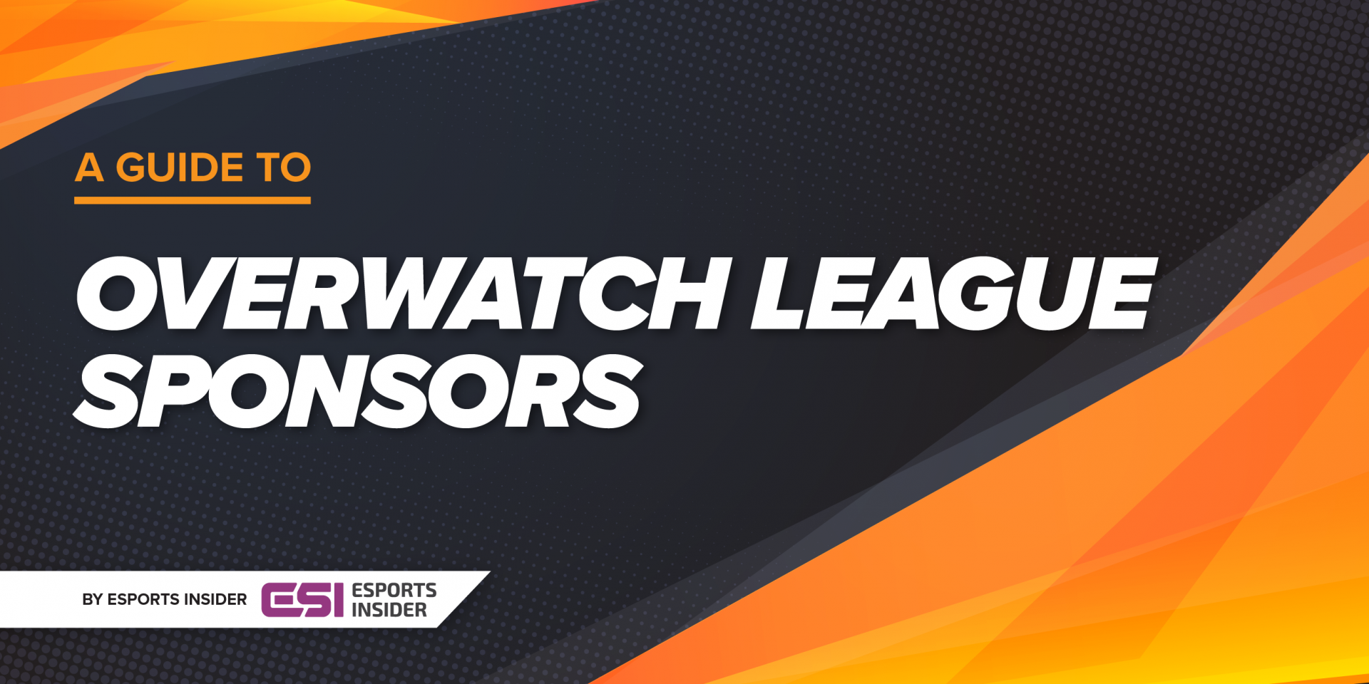 Overwatch League sponsors