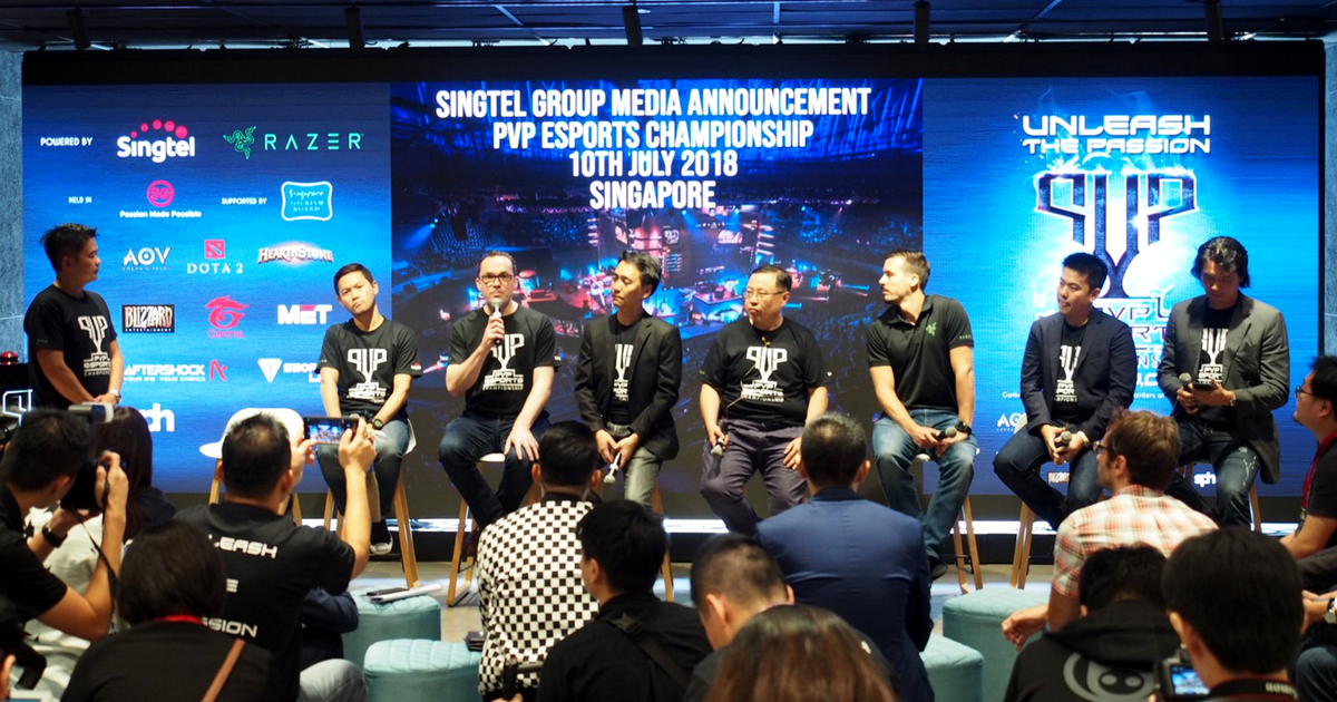 Singtel group pushes ahed with gaming and esports