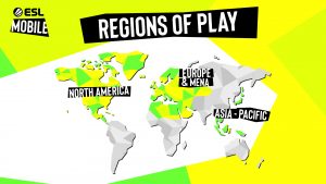 ESL Mobile regions