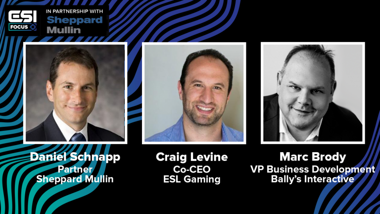 VIDEO: Daniel Schnapp, Craig Levine & Marc Brody on law & esports bookmaking | ESI Focus
