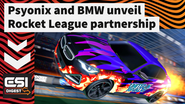 BMW strikes Rocket League deal, Immortals moves to the Great Lakes | ESI Digest #67