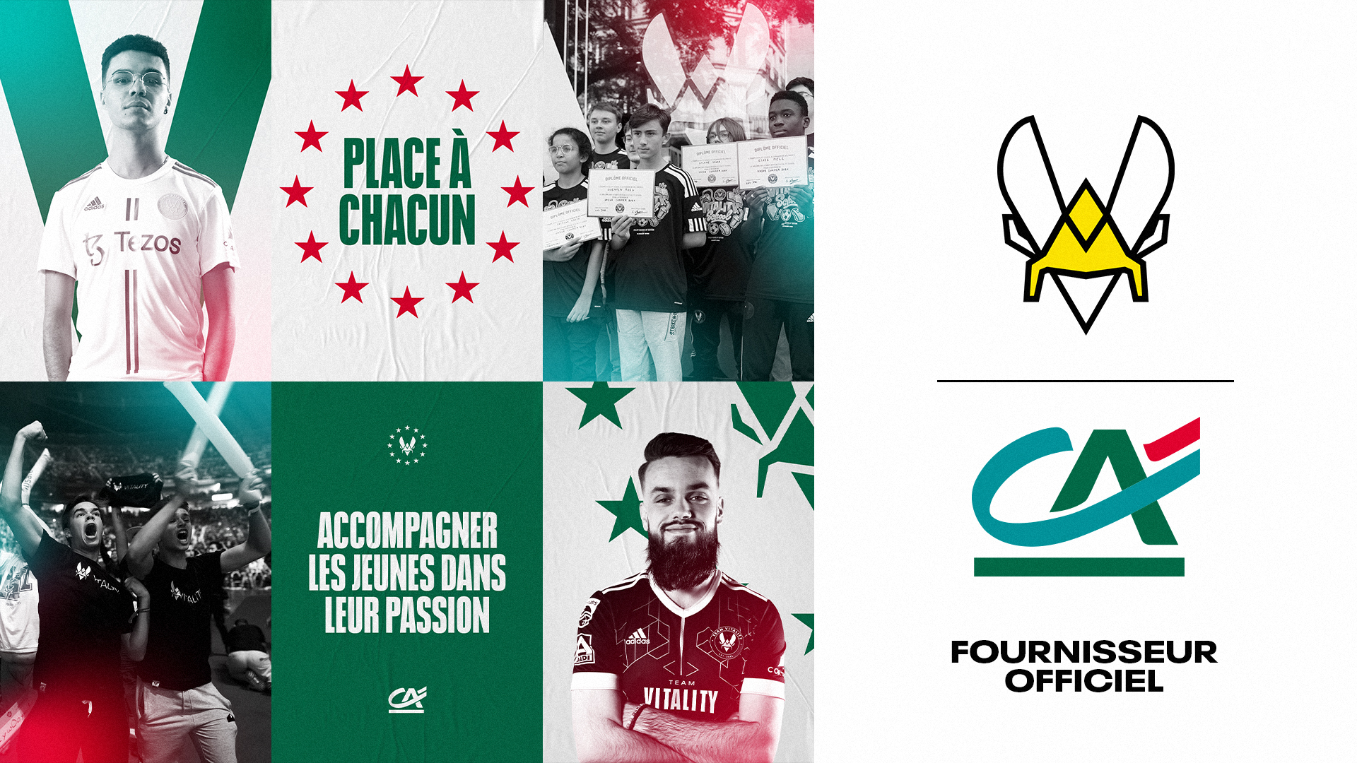 Team Vitality Crédit Agricole partnership