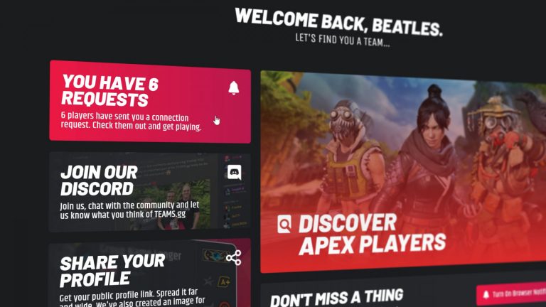 teams.gg adds apex legends to roster of games