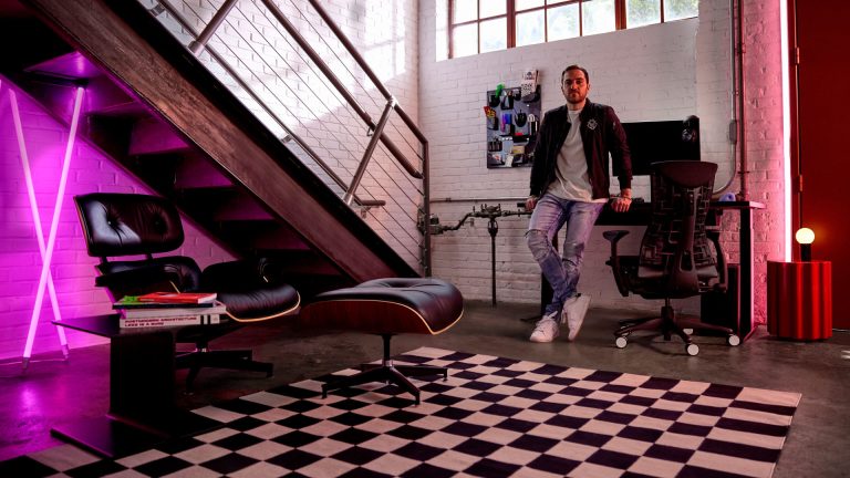 g2 esports partners with herman miller gaming