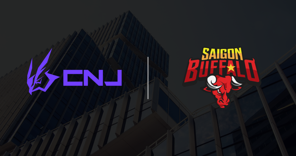 DH.CNJ esports and saigon buffalo logos