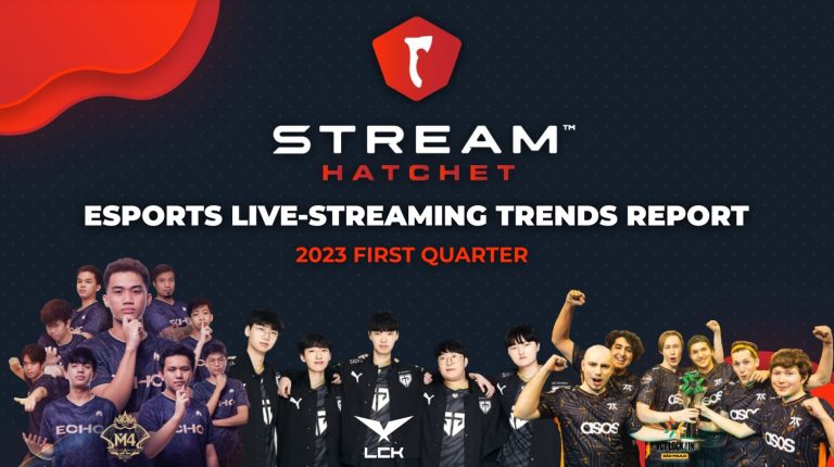 Stream Hatchet report finds esports viewership up 15% in Q1 2023, co-streaming on the rise