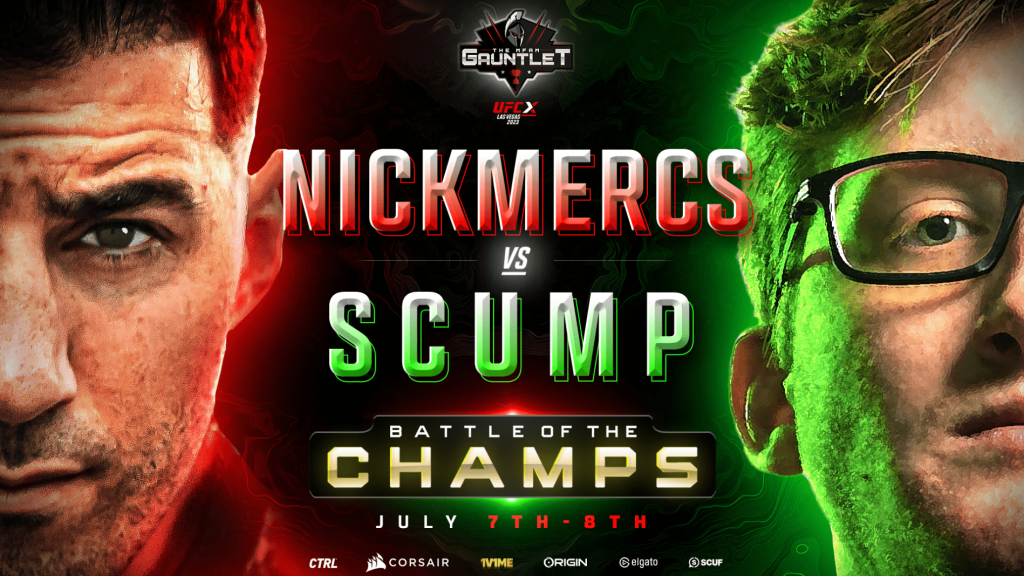 NICKMERCS Scump MFAM Gauntlet UFC X