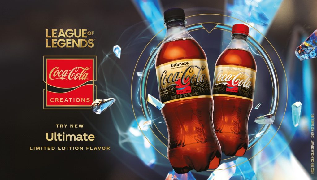 League of Legends flavoured coca cola