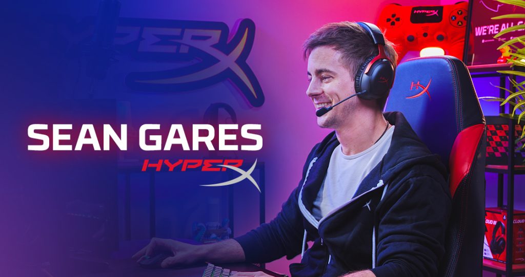 hyperx sean gares brand ambassador