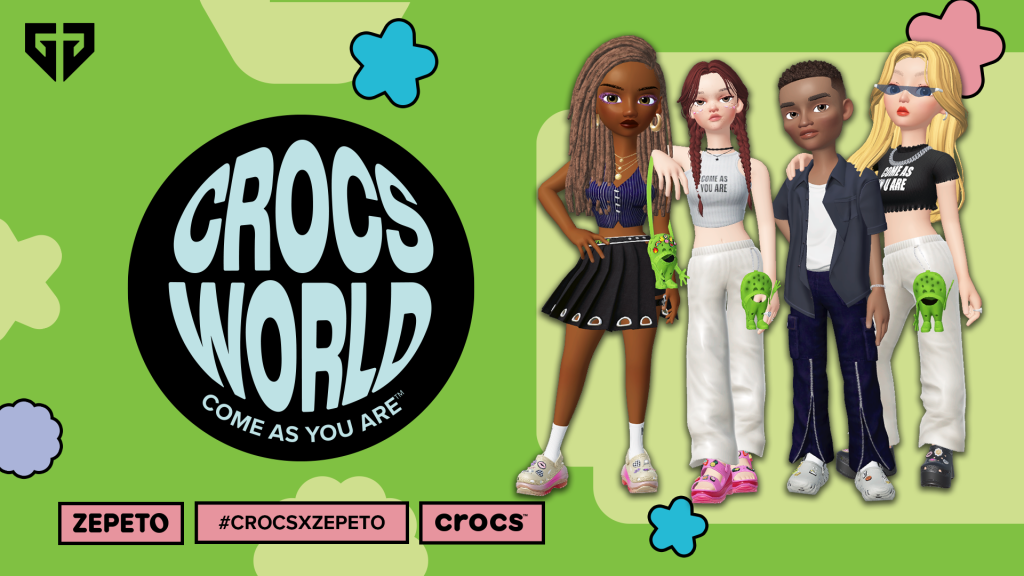 Screenshot of Gen.G Crocs World metaverse activation