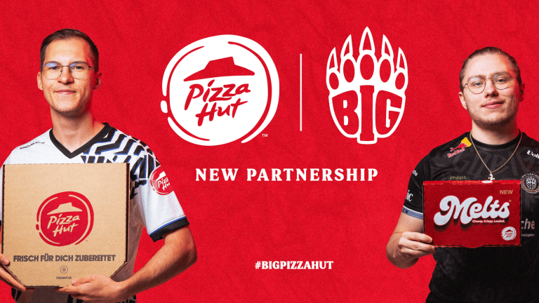 BIG announce Pizza Hut as sponsor for League of Legends, TrackMania divisions