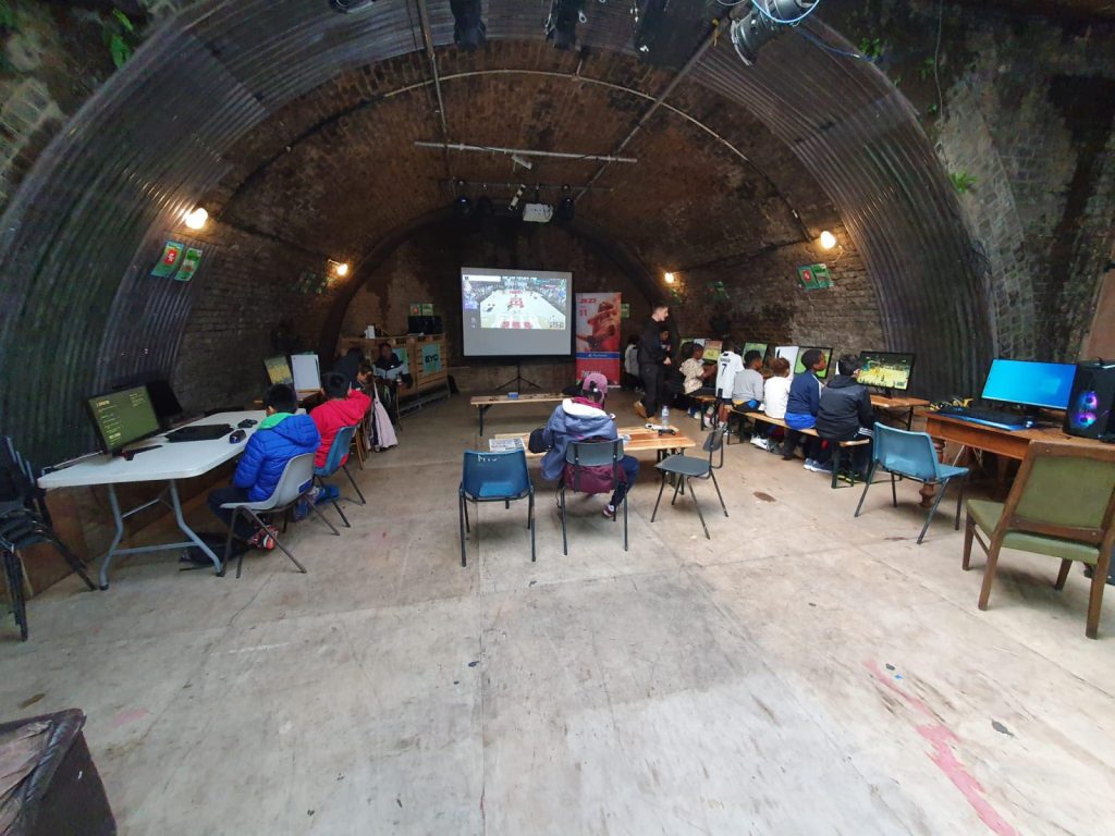 Esports Youth Club pop up