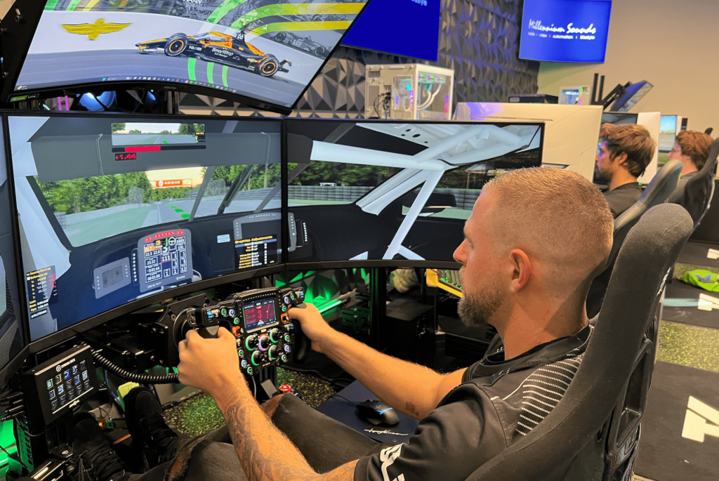 INDYCAR champion Tony Kanaan launches sim racing centre