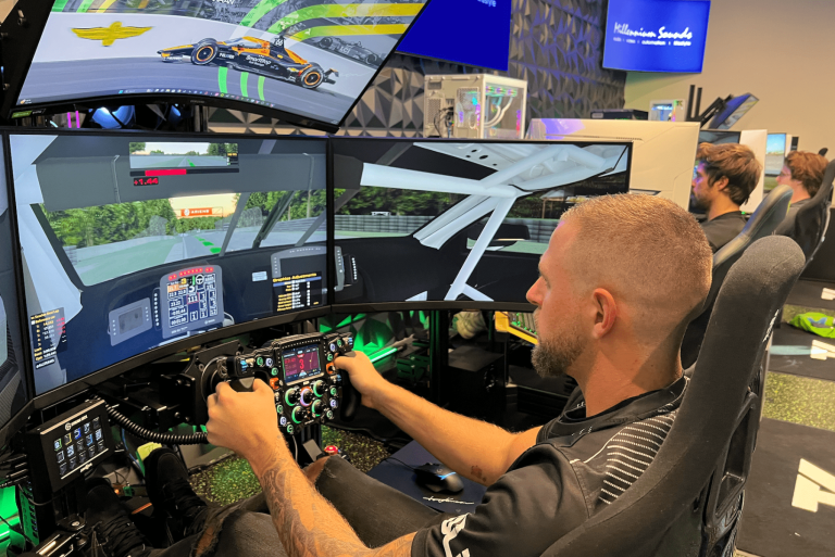 INDYCAR champion Tony Kanaan launches sim racing centre in Indianapolis