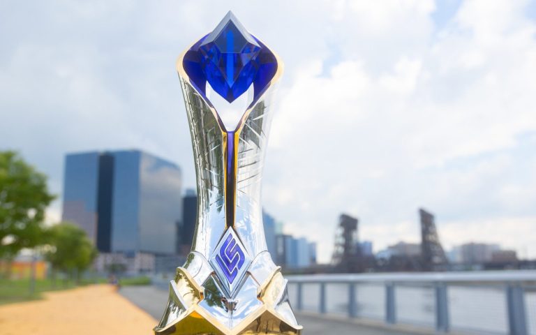 LCS League of Legends trophy