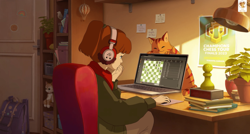 Lofi Girl x Chess.com