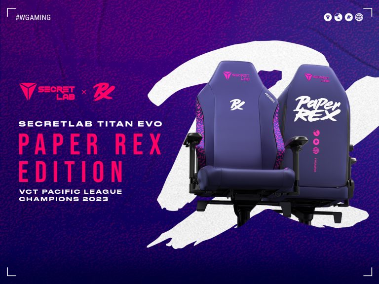 Secretlab and Paper Rex launch gaming chair