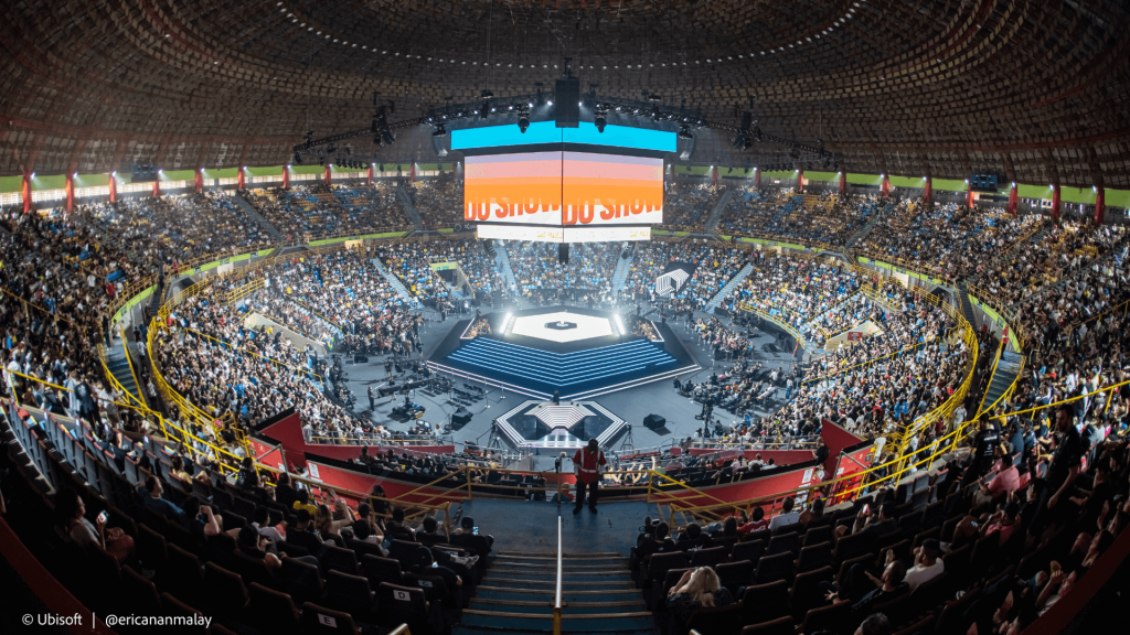 fans at the Six Invitational 2024 arena in Sao Paulo