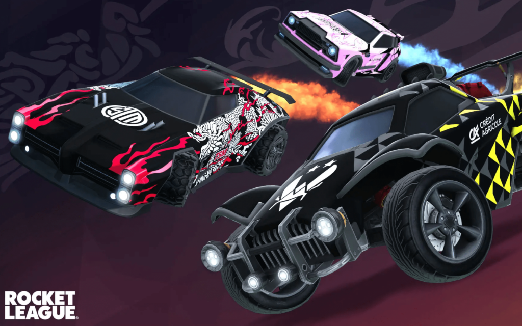 RLCS Rocket League esports team decals