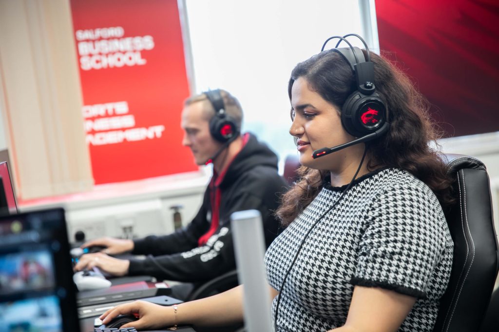 University of Salford Business School HND esports