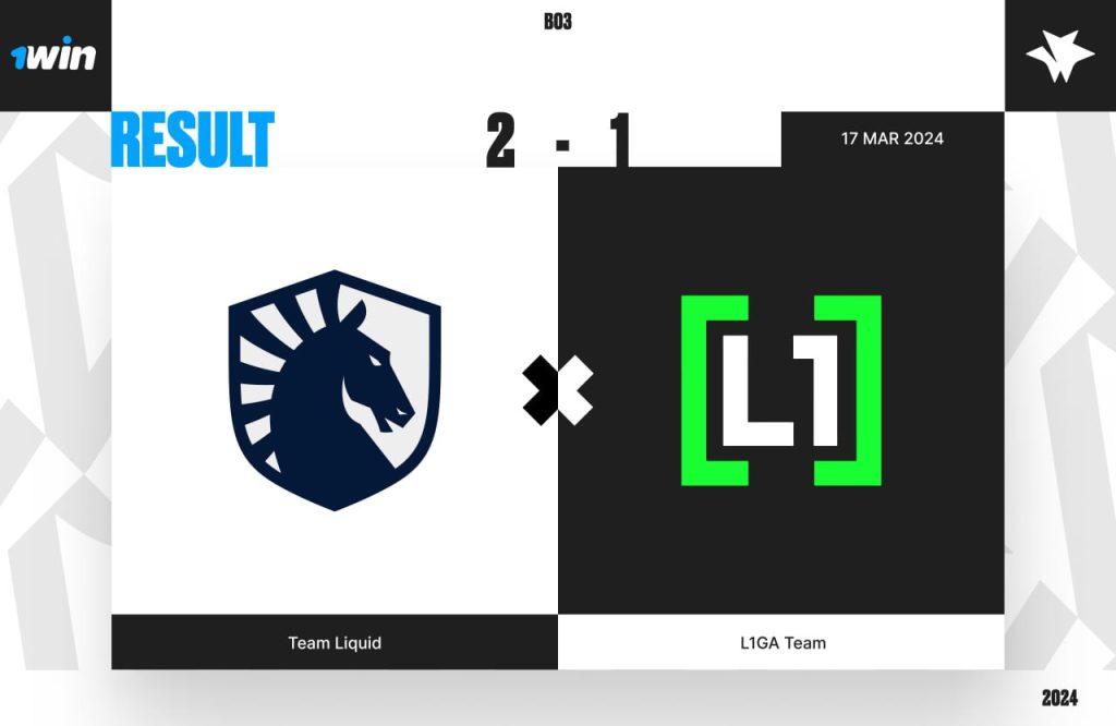 Team Liquid L1GA Team 1win Dota 2 Series 