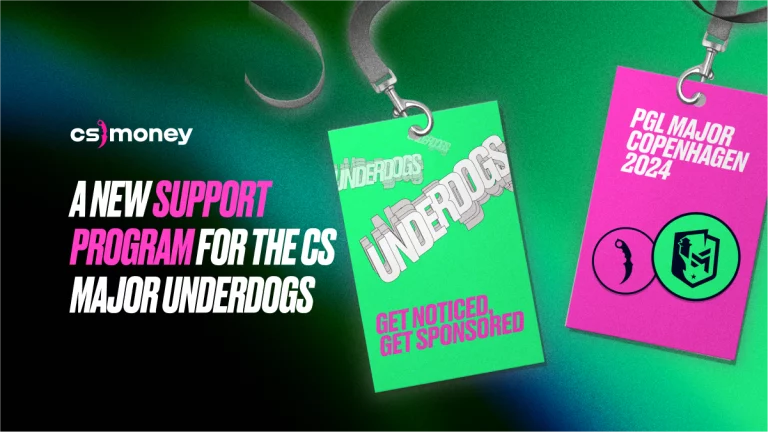 CS.MONEY to offer sponsorships for smaller teams at the Major