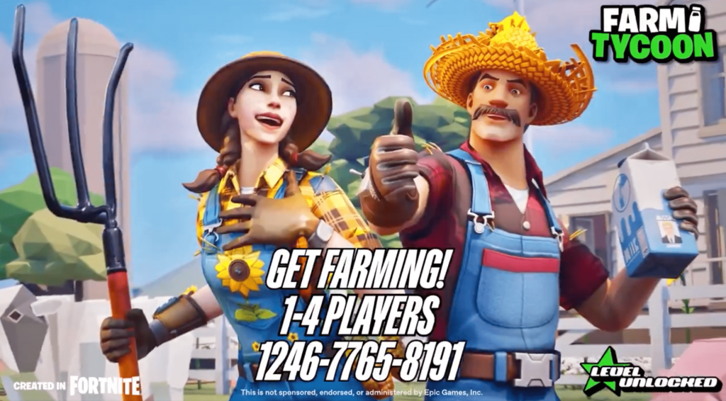 GameSquare x Dairy Max fortnite campgain 