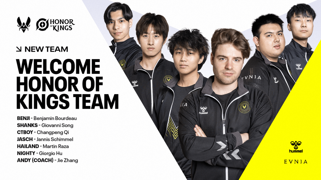 Team Vitality enters Honor of Kings