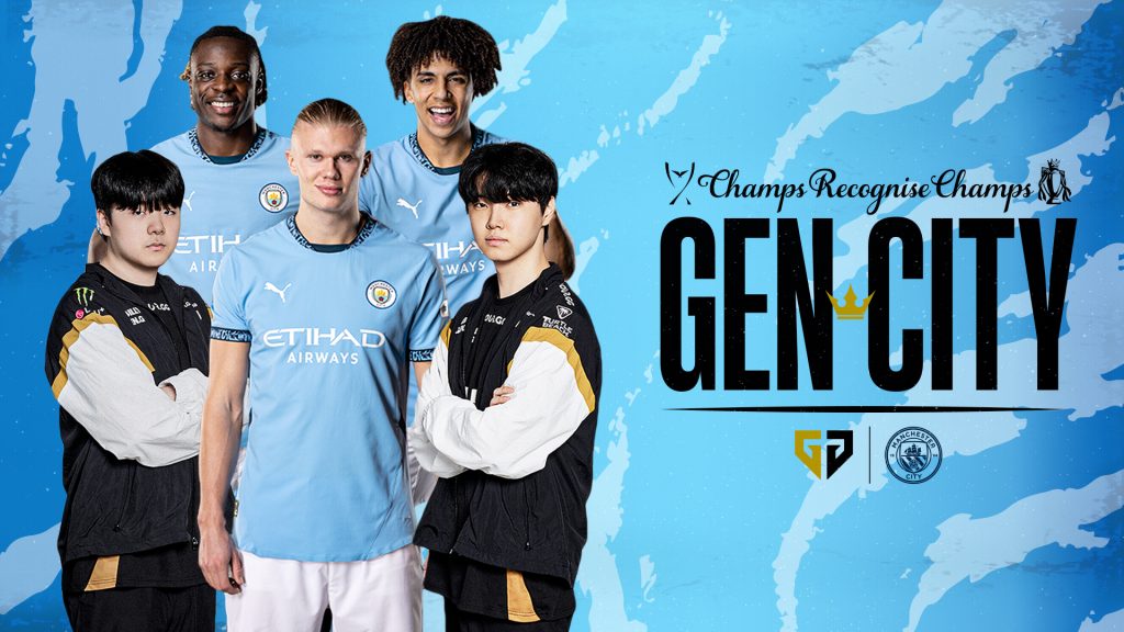 Man City Gen G partnership