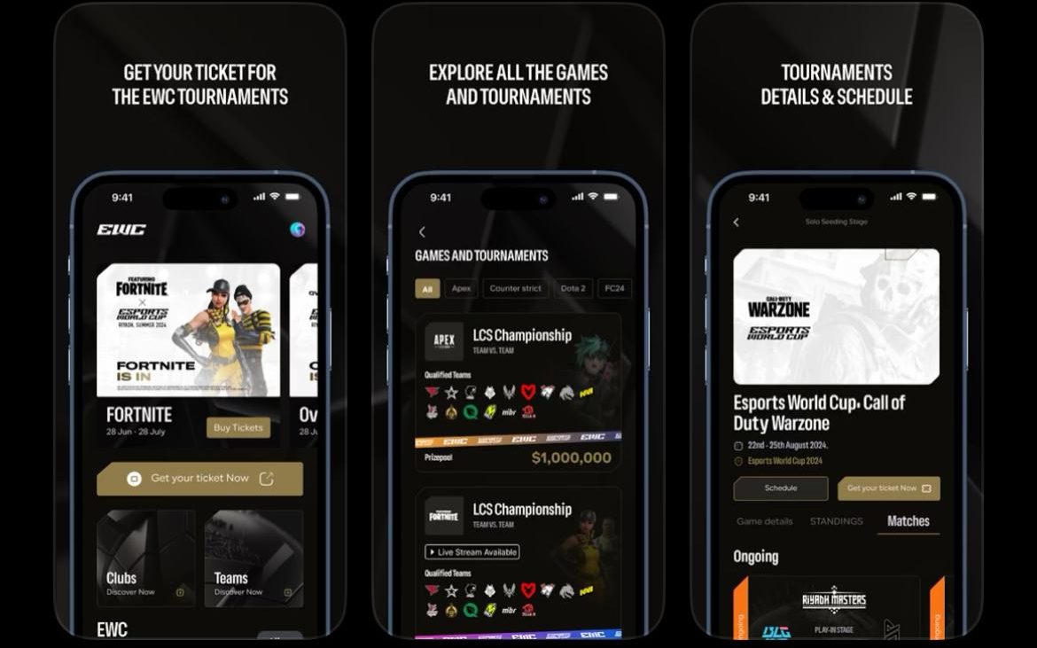 Image of Esports World Cup mobile app in App Store