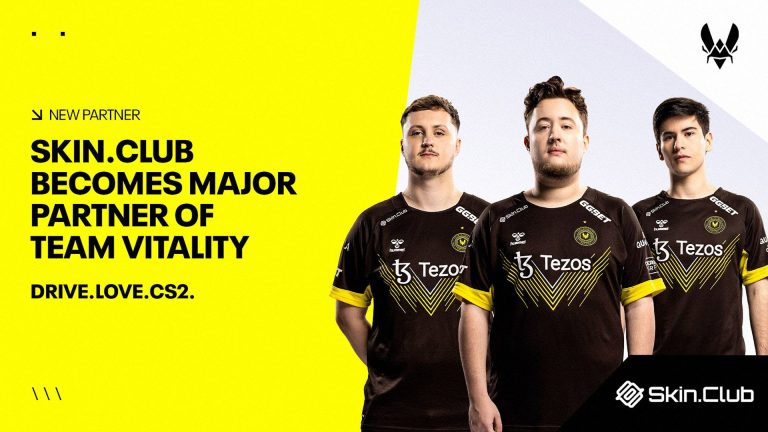 Team Vitality unveils partnership with case-opening platform Skin.Club