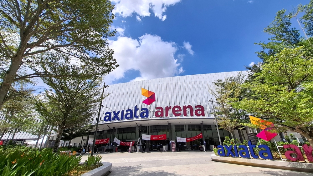 The Axiata,Arena in Malaysia, one of the host venues for the M6 World Championship