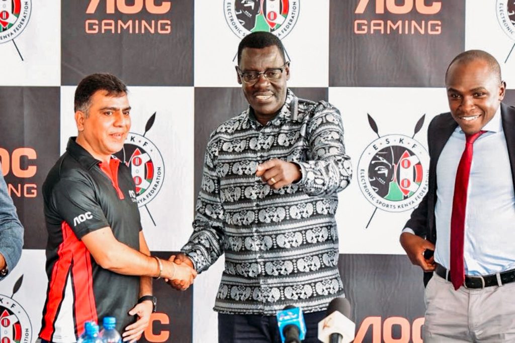 Esports Kenya Federation partners with AOC Monitors