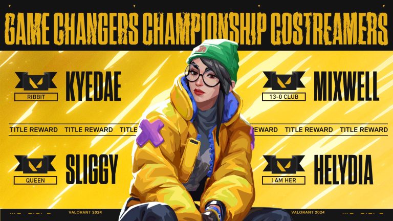 VALORANT reveals in-game rewards for Game Changers Championship viewers