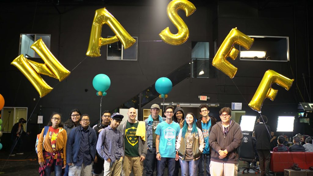 Students at a NASEF tournament