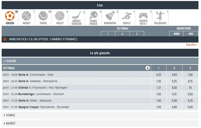 migliori siti scommesse - cash out